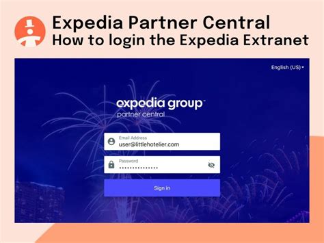 expedia admin login extranet.